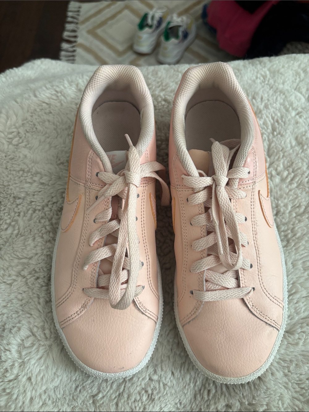 Nike Women's Low-Top Sneakers in Pale Pink